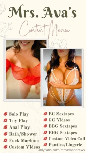 Content menu want a peek into something special sweetheart dm me and