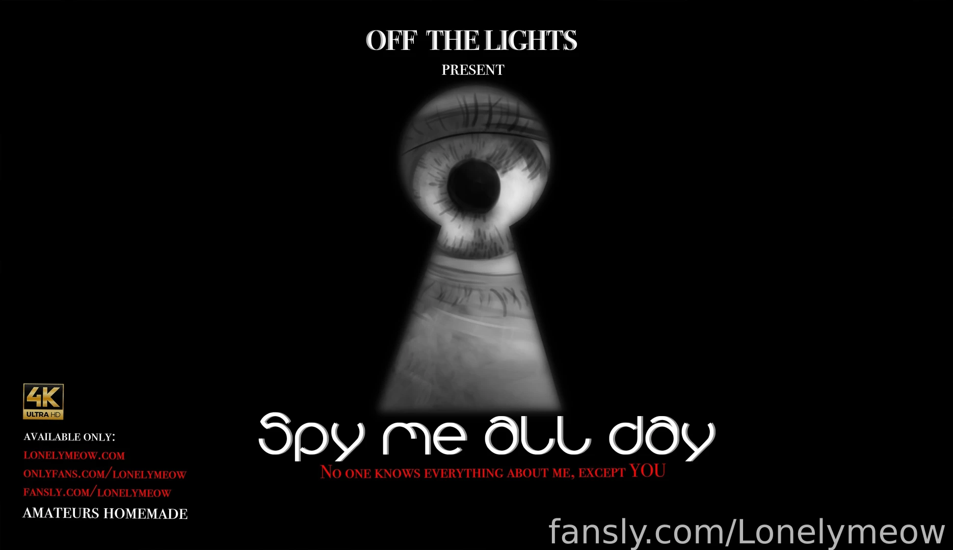 Coming up soon my new dark movie spy me all day 32 minutes of hidden 