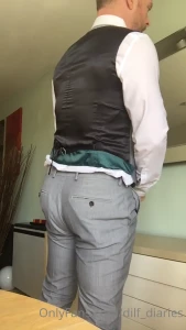 Suited butt check