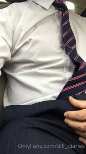 dilf-diaries - Love boning up in my car especially in suit pants 