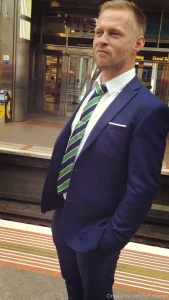 That smug suited wanker you want to unzip in the public toilets