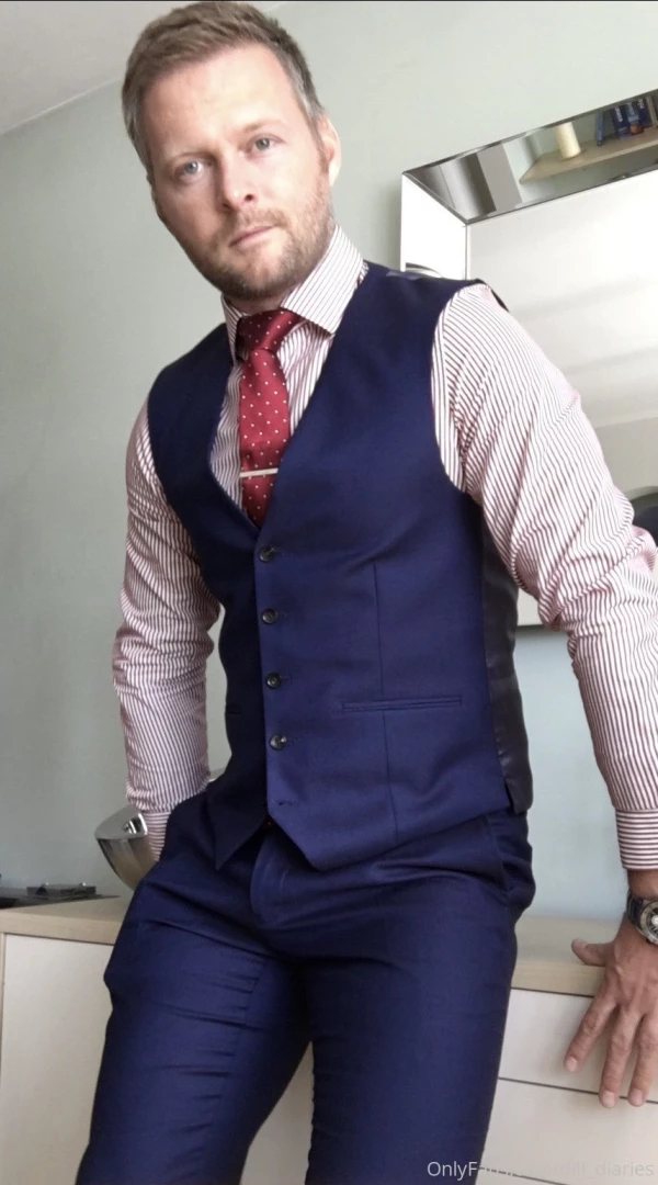 Suited to bare-arsed part 3 