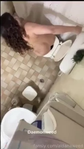 He didnt need to set up a camera in the bathroom to see me naked but i