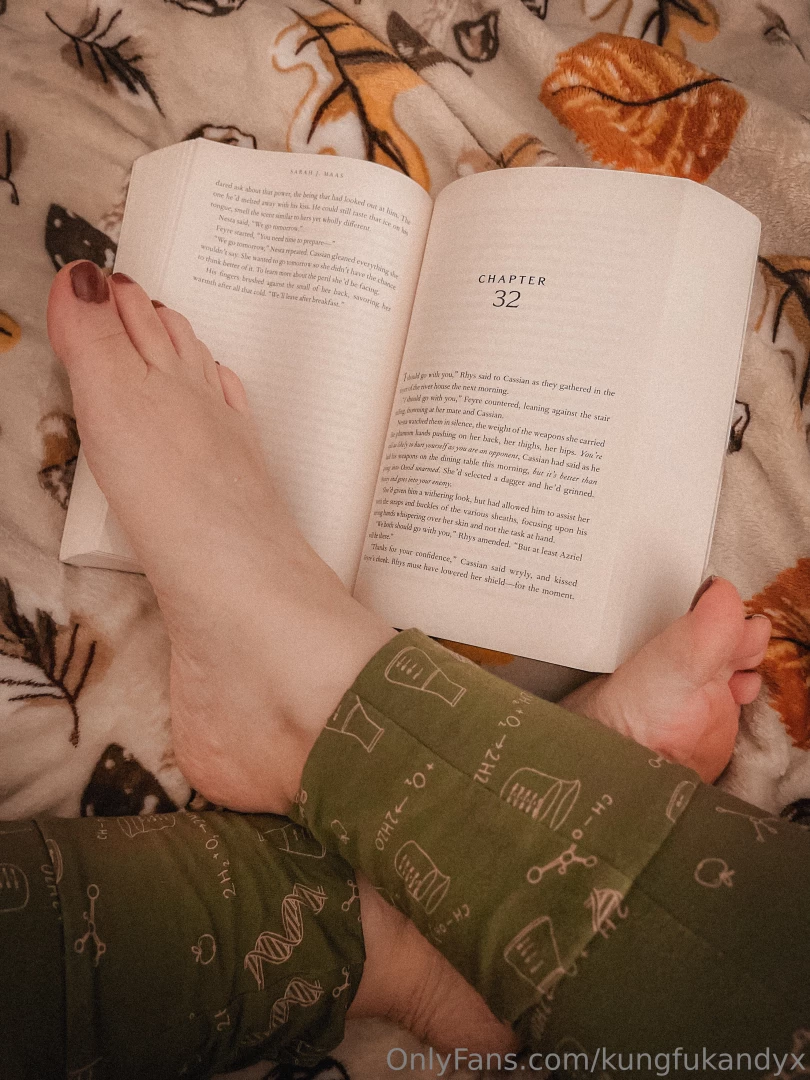 Just doing a little late light reading care to join me part 1 