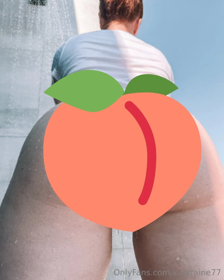 Bet you wanna take a bite outta this peach cream it pls 