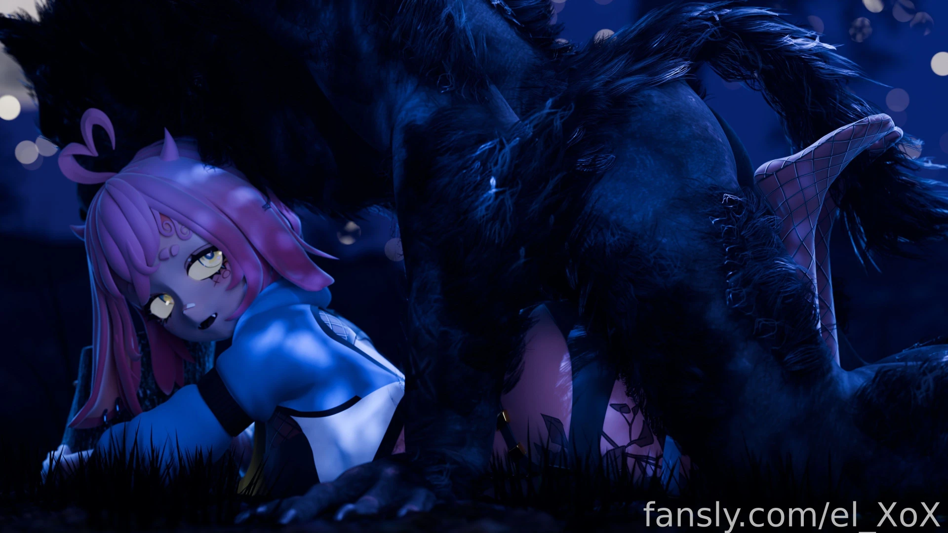 Fucked by a werewolf underneath the full moon this is my first fantasy part 5 