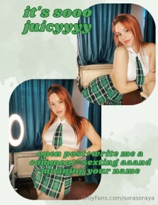 I think i m wearing a short skirt with no tether i hope that won t be