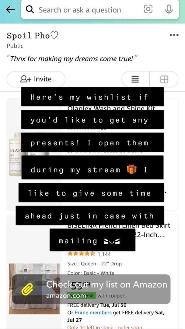 4 days until my birthday kinda last chance to send any gifts if you d 