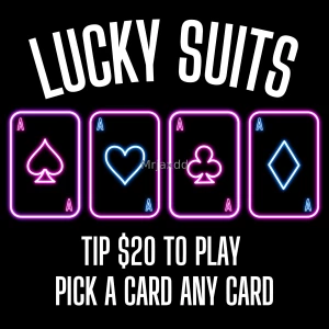 Tip 20 amp pick your suit everyone wins every time a list of prizes