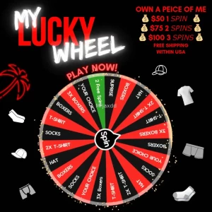 50 for 1 spins 75 for 2 spins amp 100 for 3 spins also if you want a