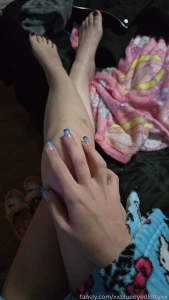 My legs are soft feel them