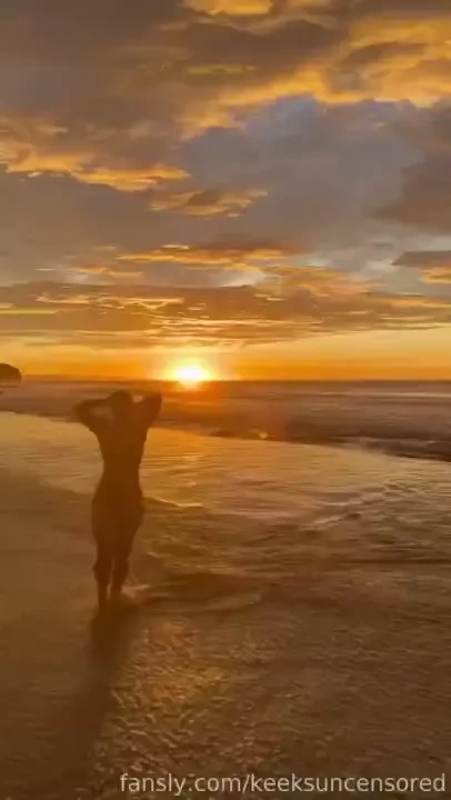 Sunrise skinny dip 