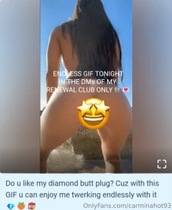 Free endless gif of me twerking non-stop for u with a kinky diamond