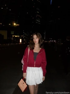 I walked around the city at night i recently bought this adidas