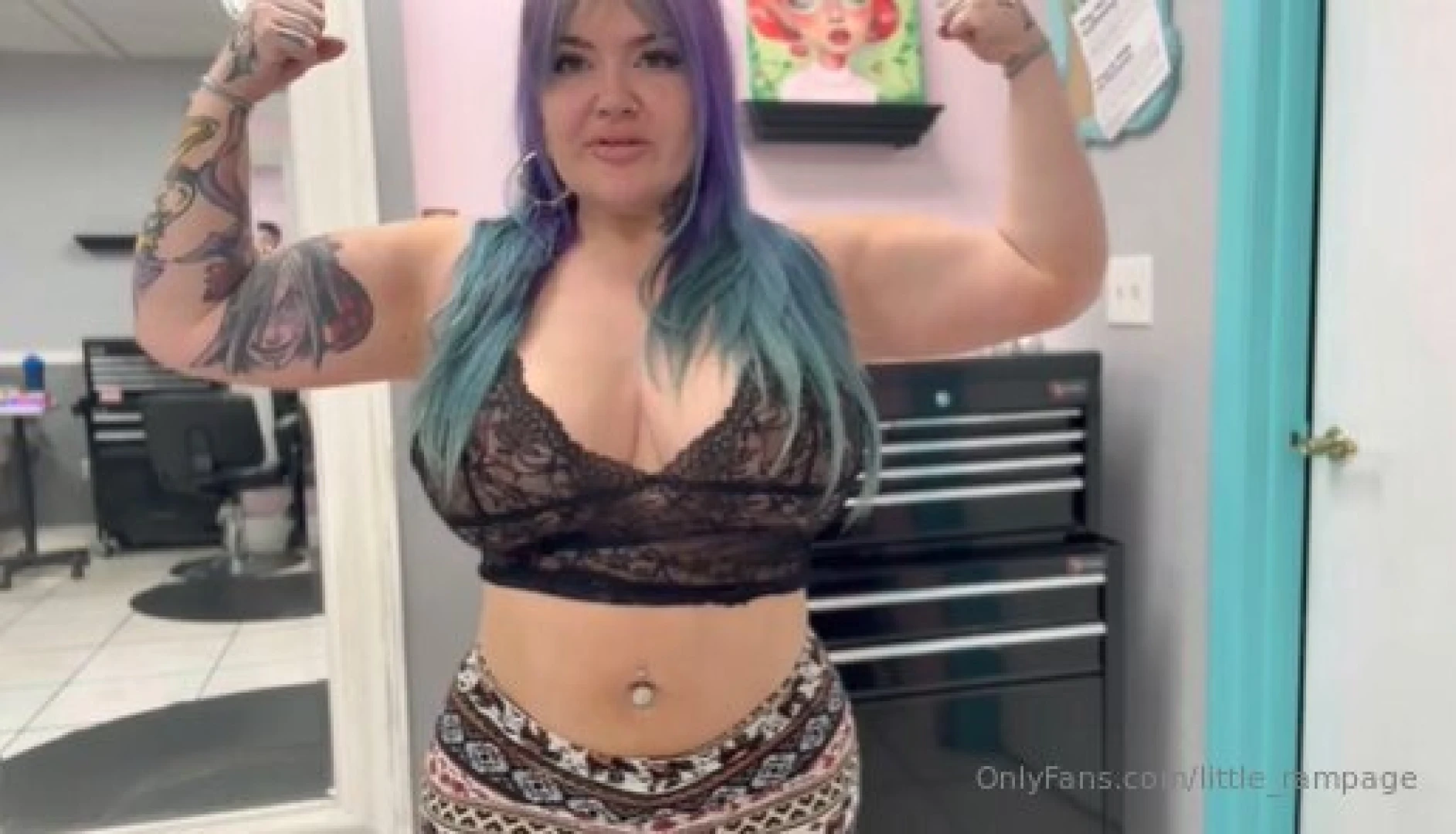New video bow to real power watch me flex while you stay weak youre 