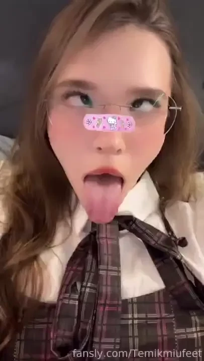 Ahegao post cutegirl ahegao daddysgirl lovely tongue sexy horny teen 