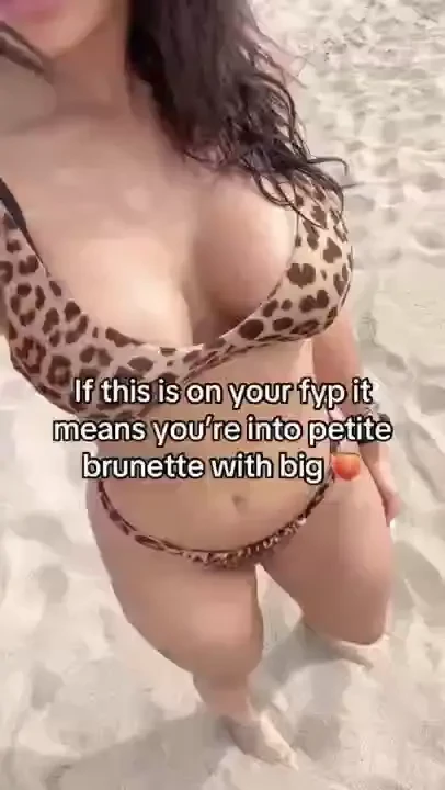 We should chat fyp tiktok skinny young brunette mini skirt natural 