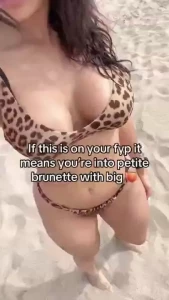 We should chat fyp tiktok skinny young brunette mini skirt natural