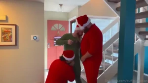 Christmas eve and all through the house not a creature was stirring