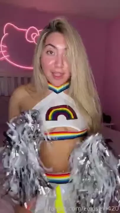 Cum play with this slutty cheerleader fyp dirtytalking dirty latina 