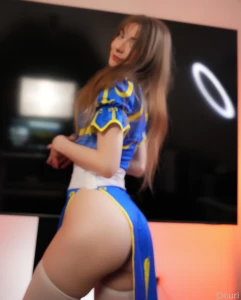 Cute amp hot chun-li cosplay chunli cute fitbody gyatt part 4
