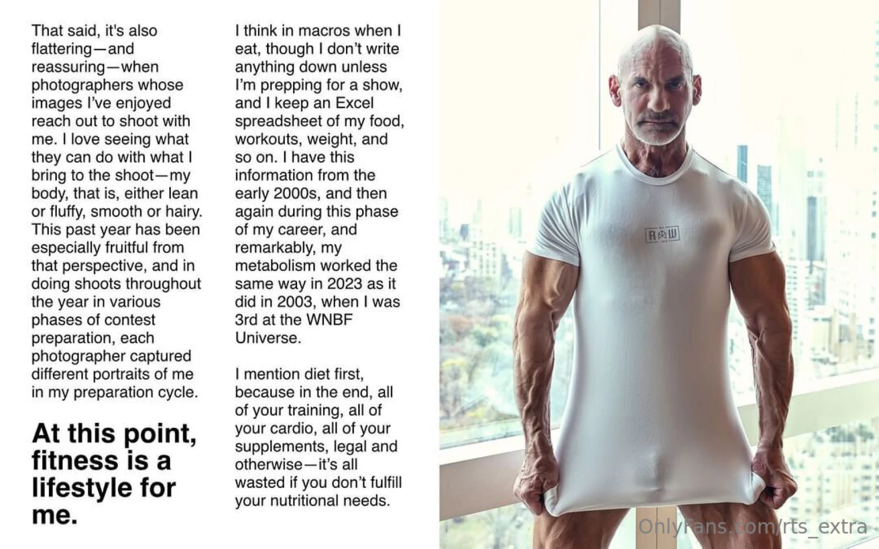 The most recent article in www willpowermagazine com with photos by 