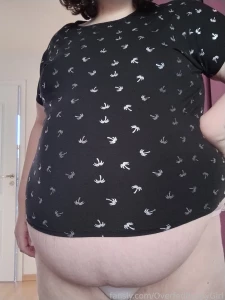 Was clearing out my wardrobe and found this tiny shirt 3 fat bbw trans