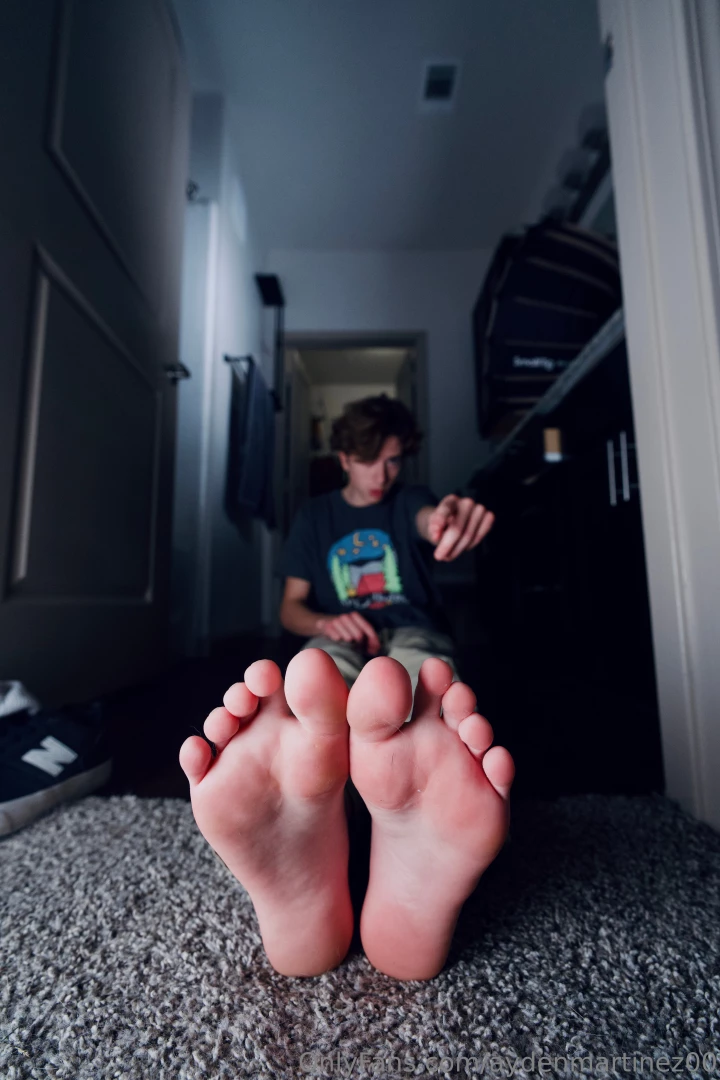 Taking perfect boy-feet to a whole new level who loves it when i strip part 3 