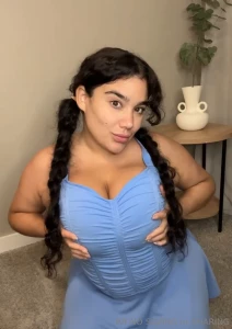 Blue dress me the naughtiest new solo tape check your dms for it