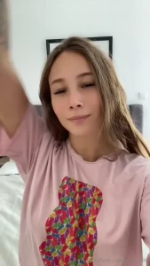 Woke up feeling pretty in pink and ready for a little naughty time