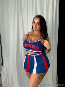 I m your cheerleader ready to leap right into you