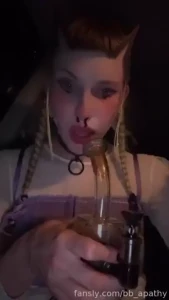 Clowny makeup from over the weekend fyp clown clowngirl cute outdoors