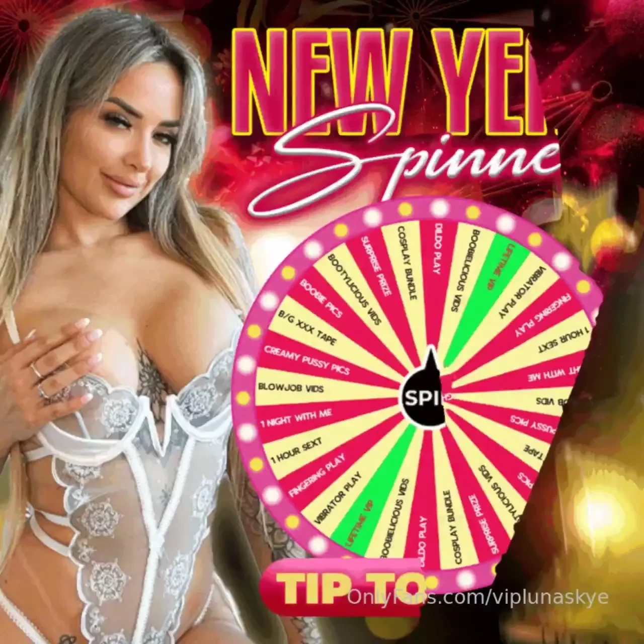 New year spinner let s in my newest spin-the-wheel 15 - 1 20 - 2 25 - 