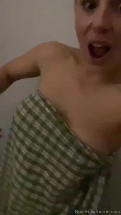 Post massage joy and flashing 