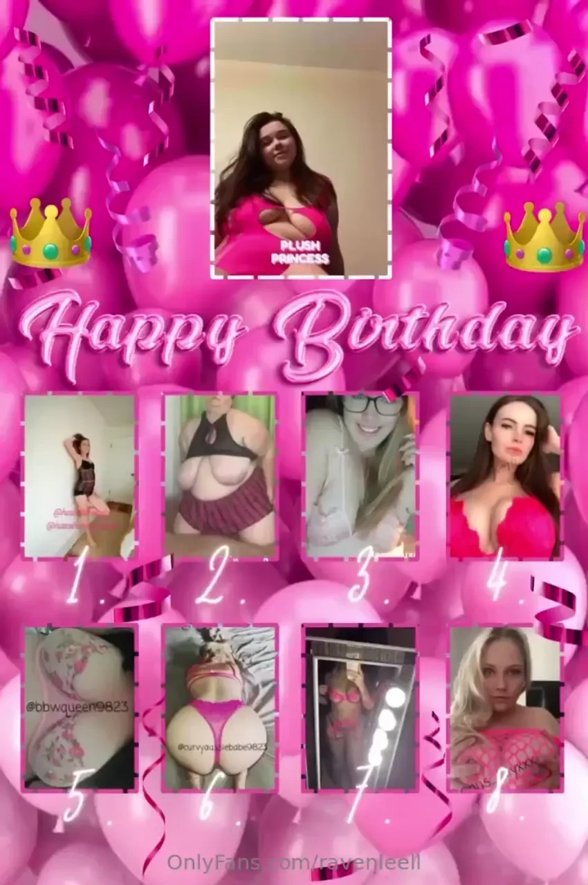 Birthday slut plush_princess_free plush_princess_vip horny slut part 18 
