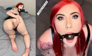 Welcome to my dark side fiery red head gothic girl is ready to please part 2