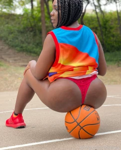 Good morning wanna play some b-ball public thong ass basketball part 2