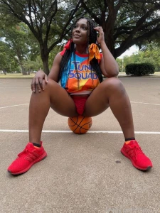 Good morning wanna play some b-ball public thong ass basketball part 1