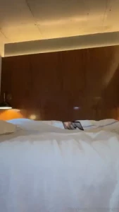 Fucking myself with a transparent dildo