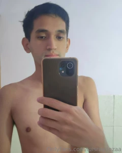 A picture after taking a shower early