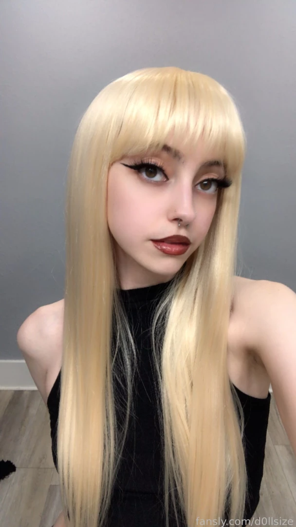 Just playing dressup b i like this wig heheh part 2 