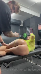 morganhollymoore - Brand new sex tape my body was aching so much from training i went for 