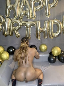 Happy birthday to me thank you all for continuing to show me love drop