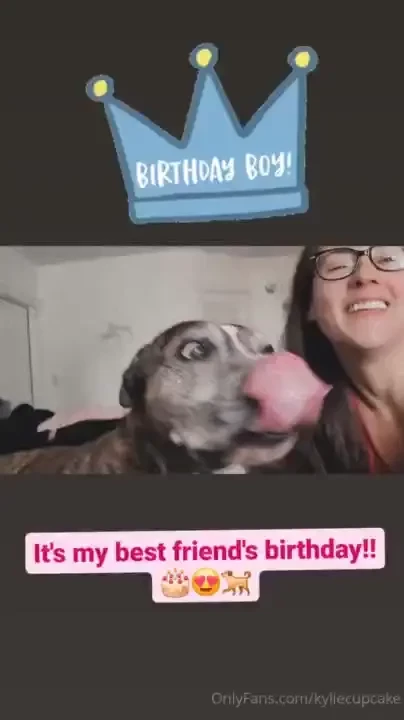 It s my dog tony s birthday which means it s everyone s birthday at part 2 