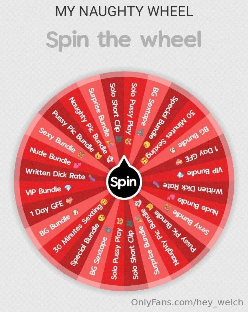 Feeling lucky today babe let s play spin-the-wheel and see what part 1 