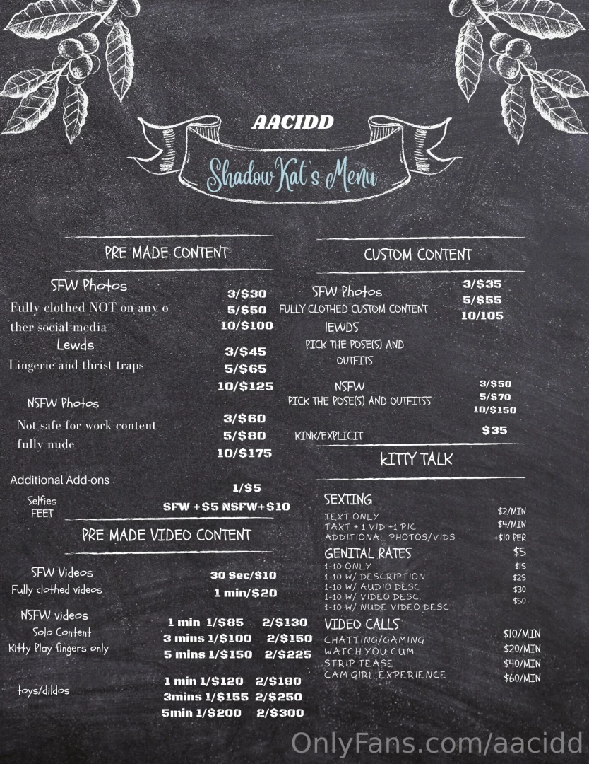 New menu tips are always appreciated and rewarded no m33t ups anything part 1 