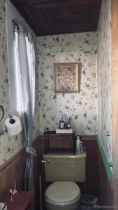Before and after of part of my bathroom yes it s old 1879 work in