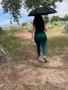 Another hike yes i use an umbrella lol don t judge me mina got super part 4