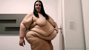 Look at all this lard heavy hanging soft exactly what i expect from a