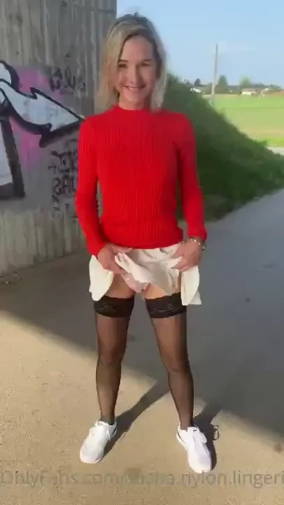 Ootd in c thru panty 